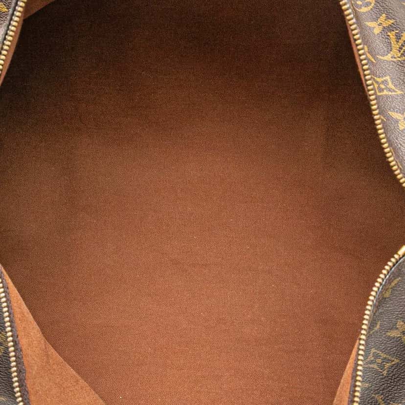 Louis Vuitton Monogram Speedy 40 Brown Canvas Fair condition - Model View