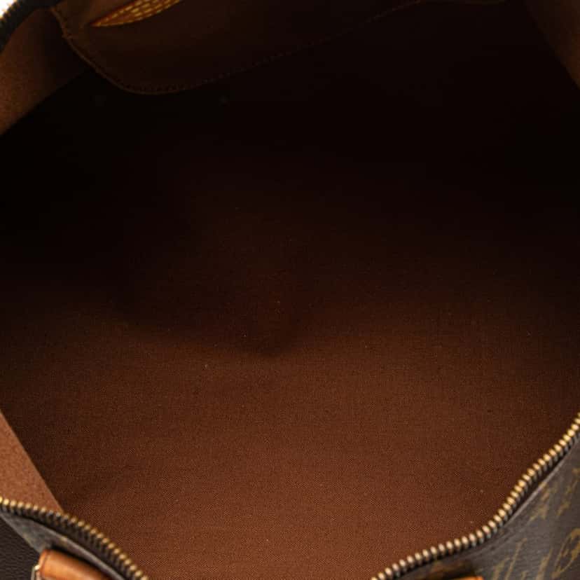 Louis Vuitton Monogram Speedy 40 Brown Canvas Good condition - Model View