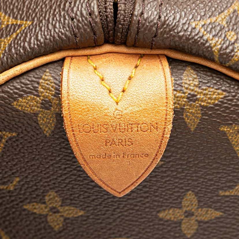 Louis Vuitton Monogram Speedy 40 Brown Canvas Good condition - Box View