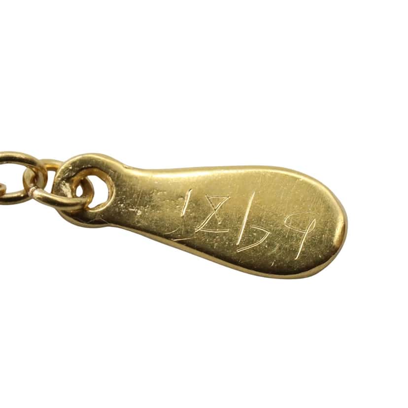 Tiffany & Co 20K Yellow Gold Elsa Peretti Mesh Chain Necklace Gold Gold Good condition - Box View