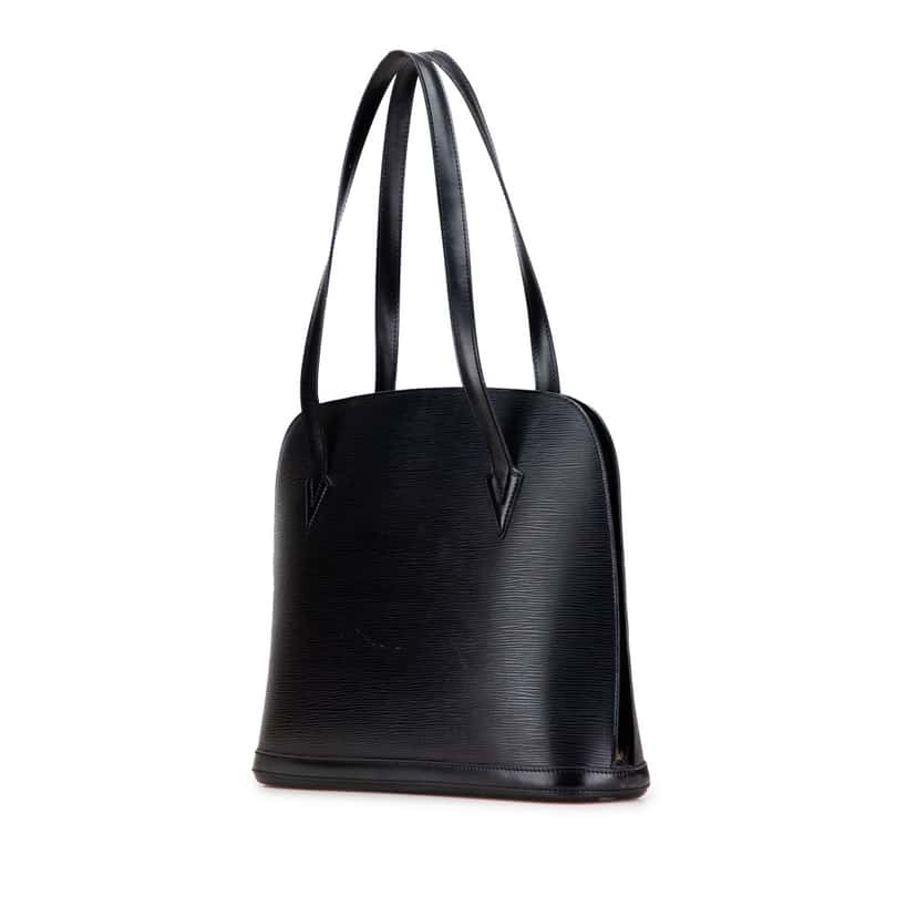 Louis Vuitton Epi Lussac Black Leather Good condition - Back View