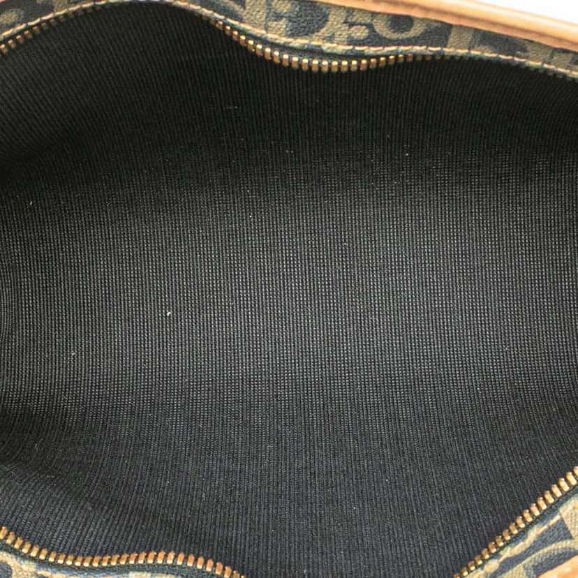 Dior Diorissimo Trotter Coated Canvas Clutch Blue Canvas Good condition - Model View