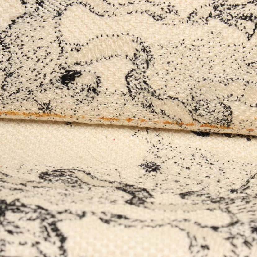 Dior Medium Canvas Embroidered Zodiac Toile De Jouy Book Tote White Canvas Good condition - Box View