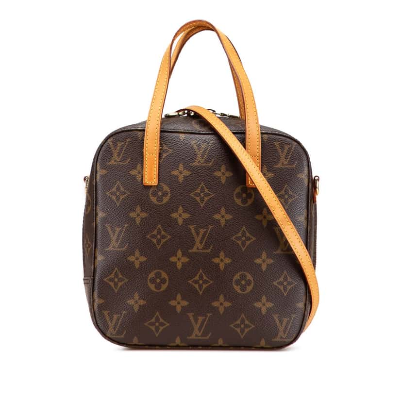 Louis Vuitton Monogram Spontini Brown Canvas Good condition - Front View