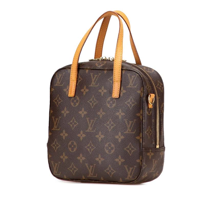 Louis Vuitton Monogram Spontini Brown Canvas Good condition - Back View