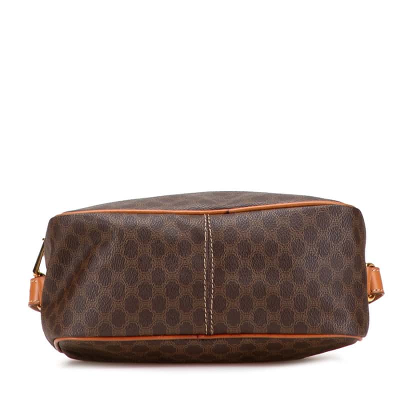 Celine Macadam Coated Canvas Satchel Brown Canvas Very good condition - Inside View