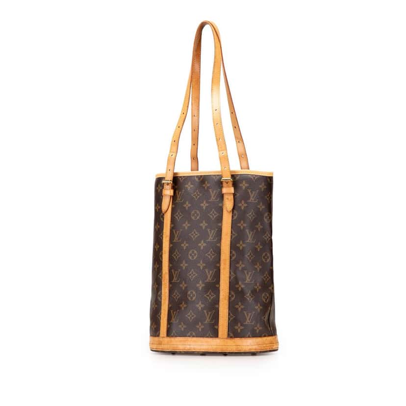 Louis Vuitton Monogram Bucket GM Brown Canvas Good condition - Back View