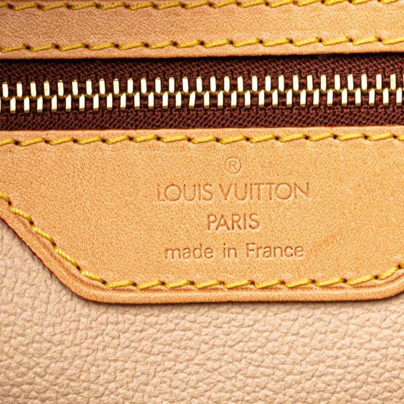 Louis Vuitton Monogram Bucket GM Brown Canvas Good condition - Box View