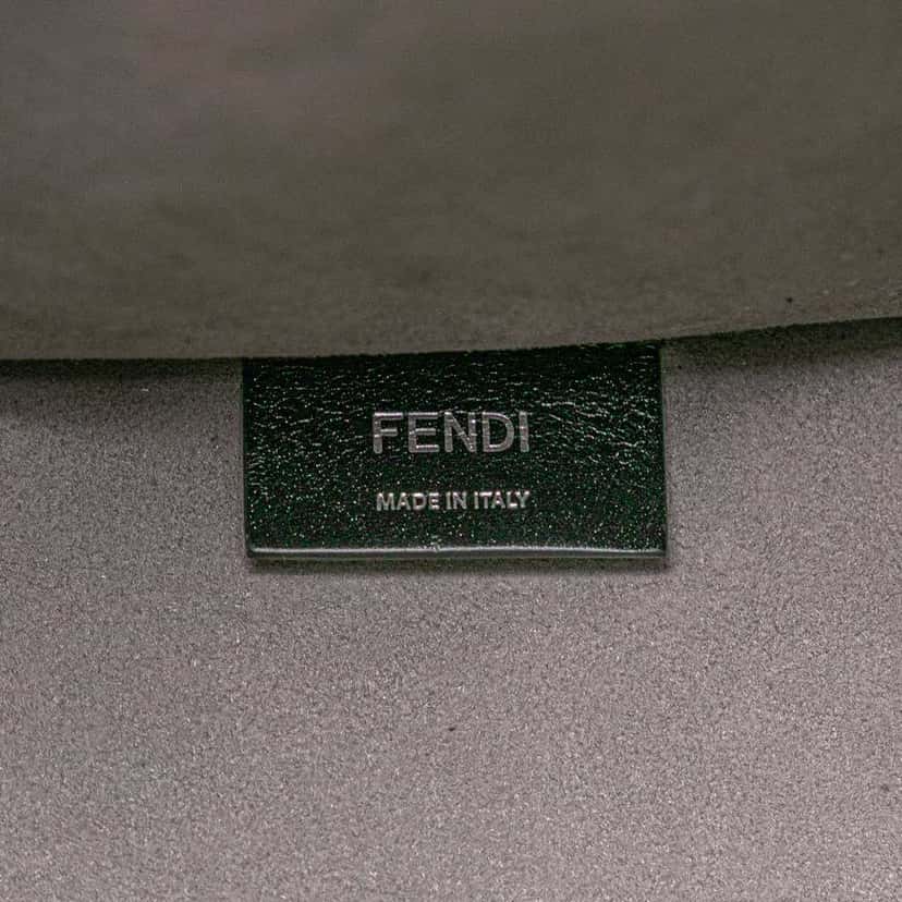 Fendi Medium Leather Roma Go To Shopper Satchel Black Leather Good condition - Box View