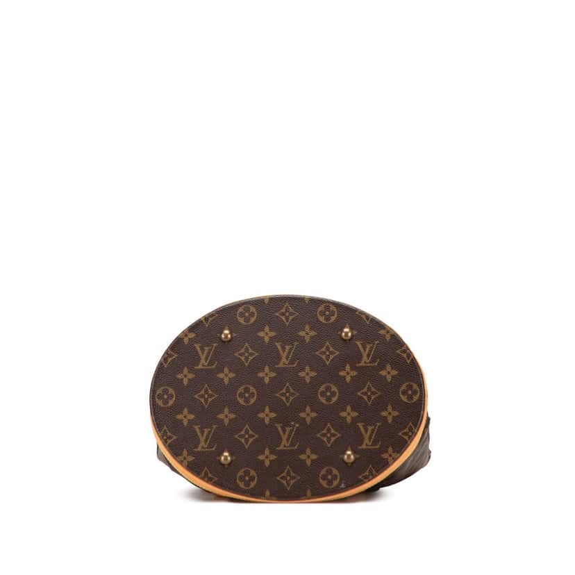 Louis Vuitton Monogram Bucket GM Brown Canvas Good condition - Inside View