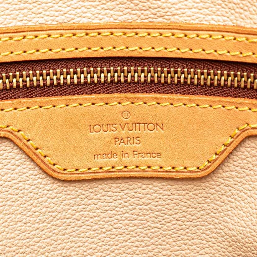 Louis Vuitton Monogram Bucket GM Brown Canvas Good condition - Box View