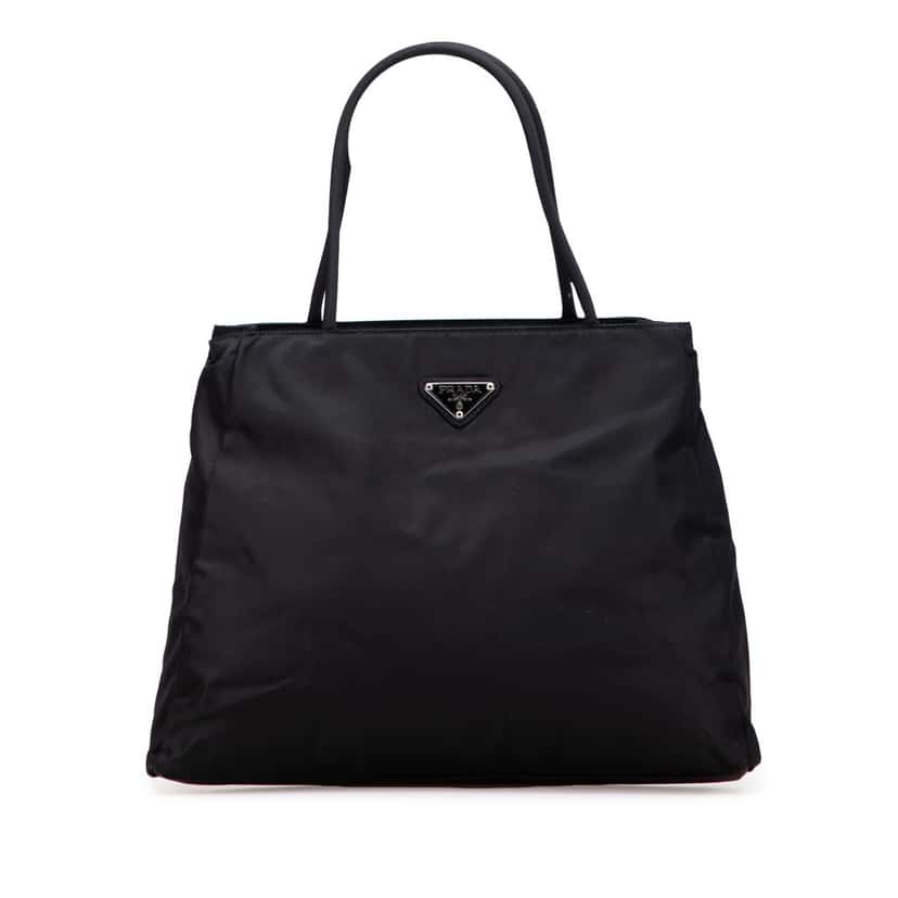 Prada Tessuto City Tote Black Good condition - Front View
