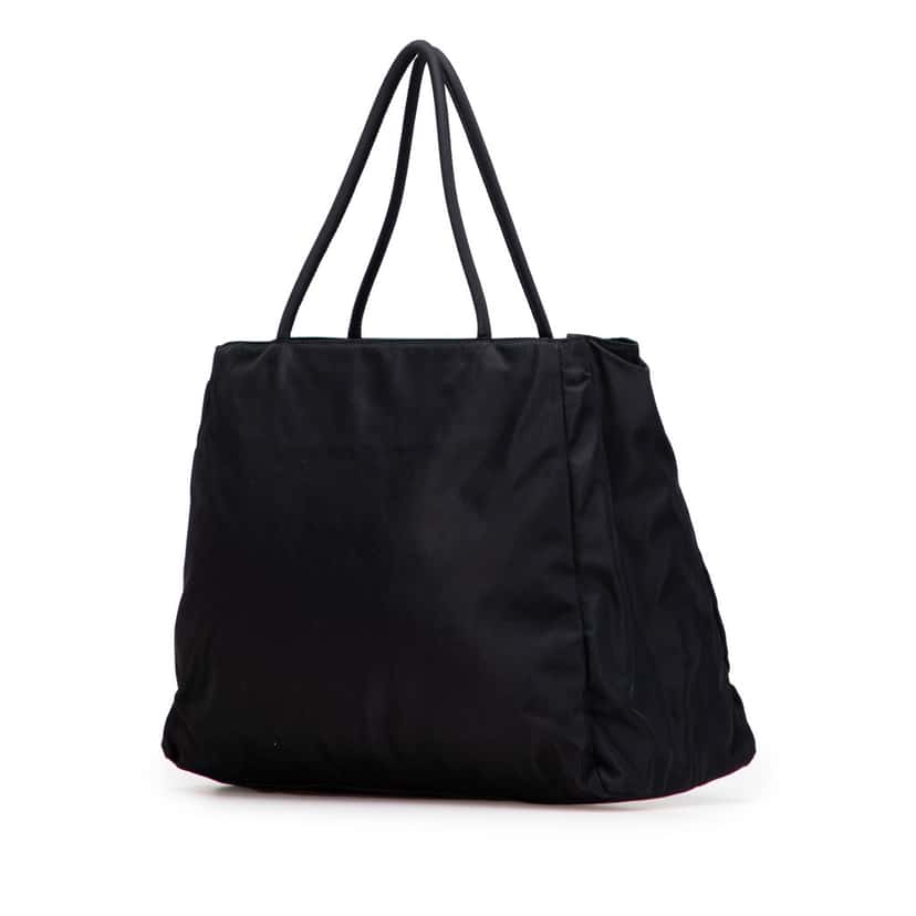 Prada Tessuto City Tote Black Good condition - Back View