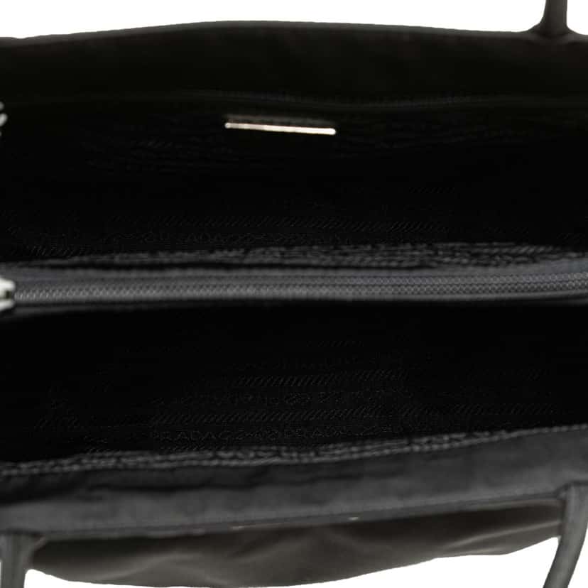 Prada Tessuto City Tote Black Good condition - Model View