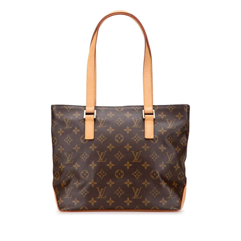 Louis Vuitton Monogram Cabas Piano Brown Canvas Good condition - Front View