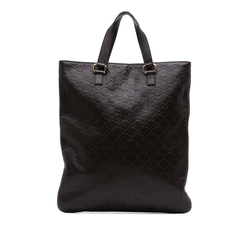 Gucci Guccissima Tote Brown Leather Good condition - Front View