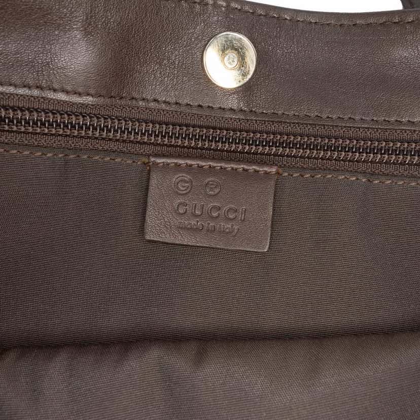 Gucci Guccissima Tote Brown Leather Good condition - Box View