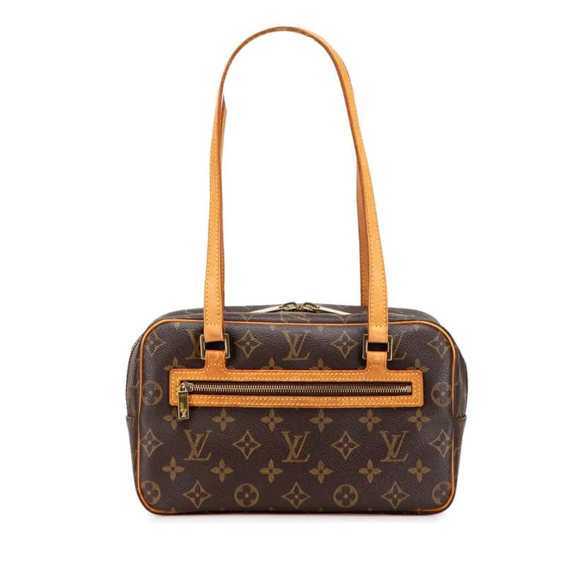 Louis Vuitton Monogram Cite MM Brown Canvas Good condition - Front View