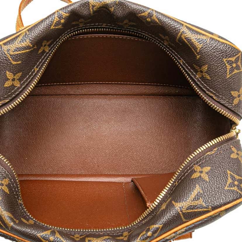Louis Vuitton Monogram Cite MM Brown Canvas Good condition - Model View