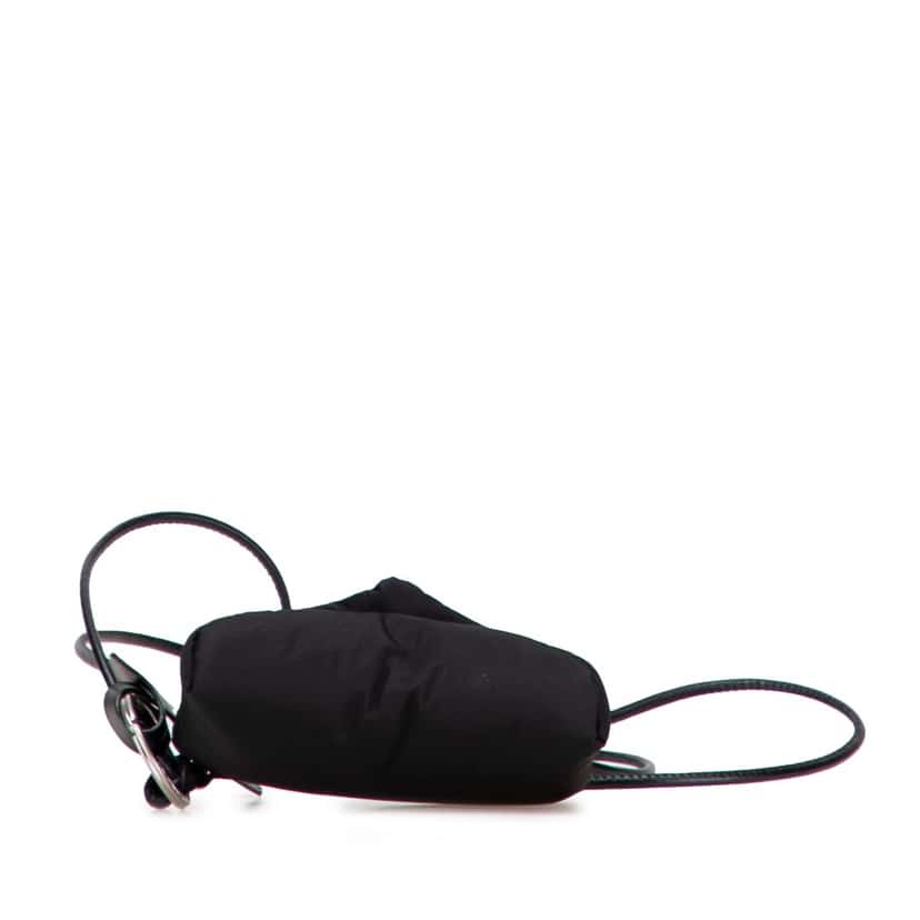 Saint Laurent Mini Nylon Cassandre Envelope Pouch Black Good condition - Inside View