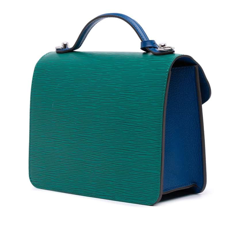 Louis Vuitton Tricolor Epi Neo Monceau Blue Leather Good condition - Back View