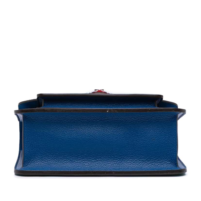 Louis Vuitton Tricolor Epi Neo Monceau Blue Leather Good condition - Inside View