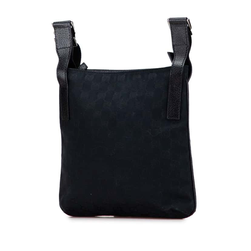 Gucci GG Canvas Crossbody Black Canvas Good condition - Back View