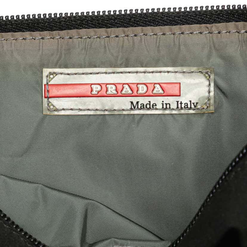 Prada Tessuto Sport Shoulder Bag Black Good condition - Box View