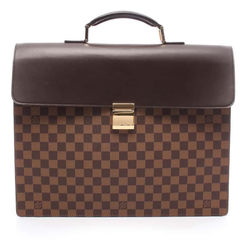 Louis Vuitton Damier Ebene Altona GM Brown Canvas Good condition - Front View
