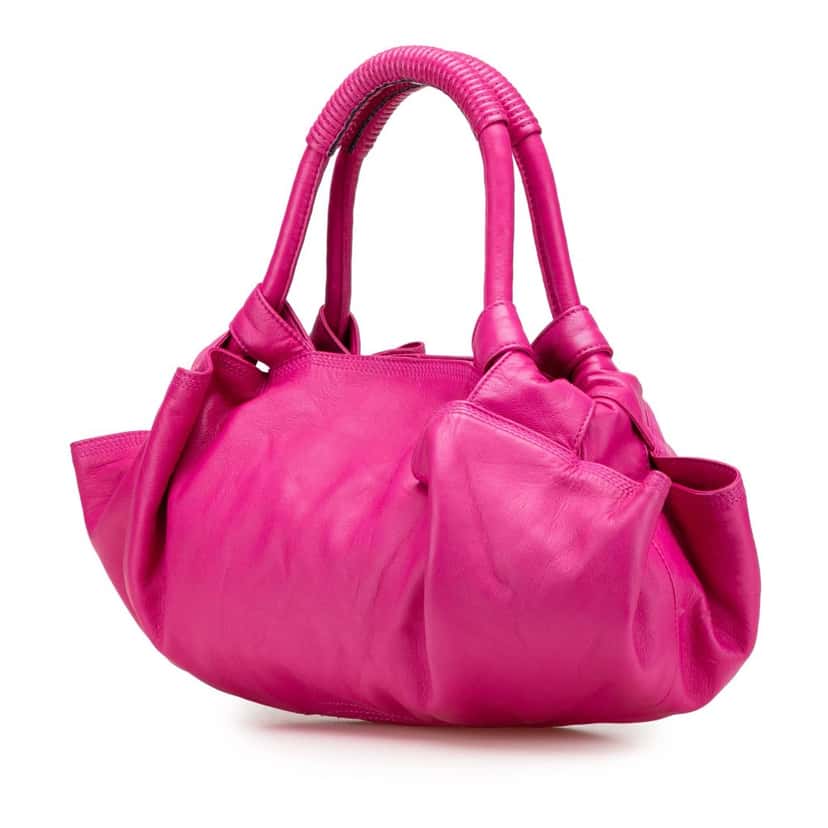 Loewe Nappa Aire Pink Leather Good condition - Back View