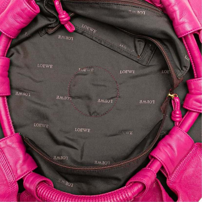 Loewe Nappa Aire Pink Leather Good condition - Model View