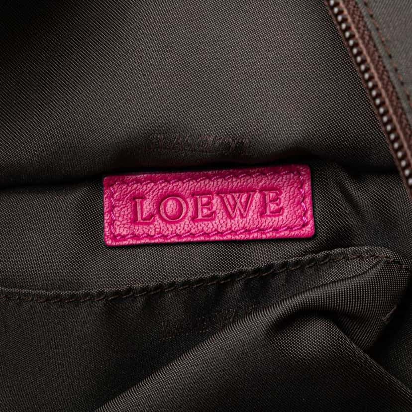 Loewe Nappa Aire Pink Leather Good condition - Box View