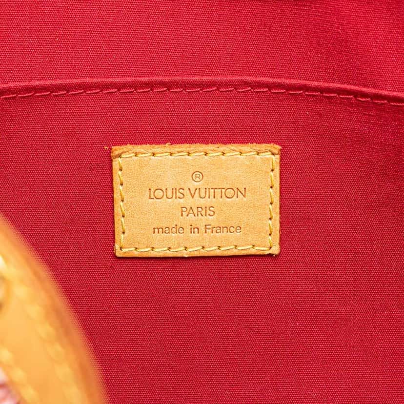 Louis Vuitton Monogram Vernis Roxbury Drive Red Leather Fair condition - Box View