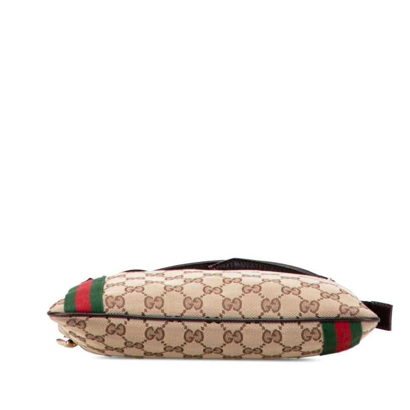 Gucci GG Canvas Jolicoeur Crossbody Brown Canvas Good condition - Inside View