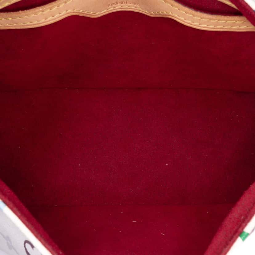 Louis Vuitton Monogram Multicolore Marilyn White Canvas Good condition - Model View