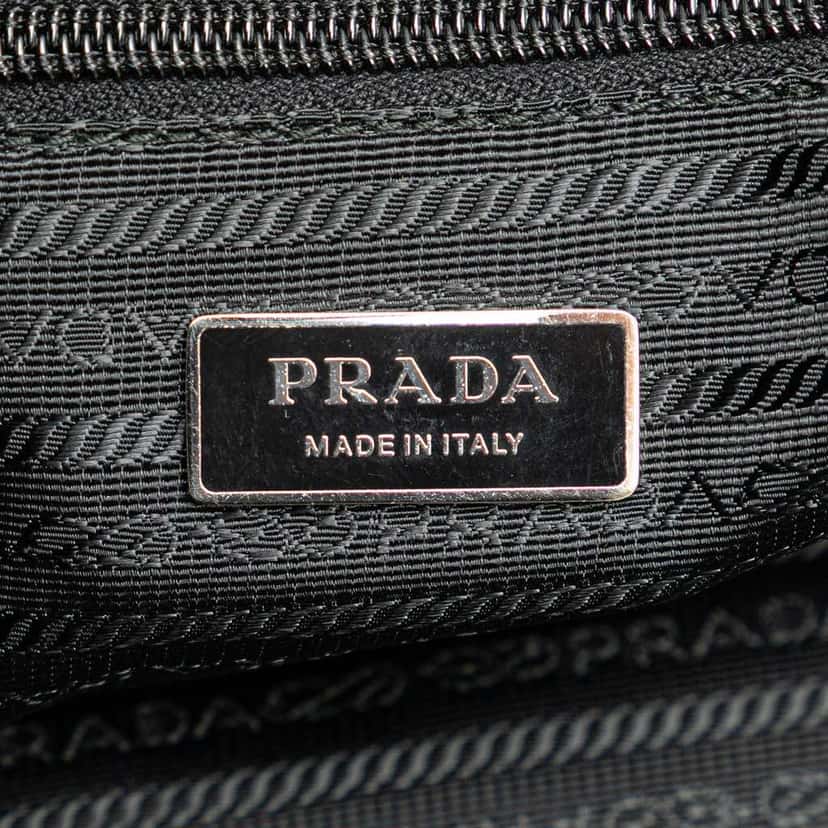 Prada Tessuto Tote Black Good condition - Box View