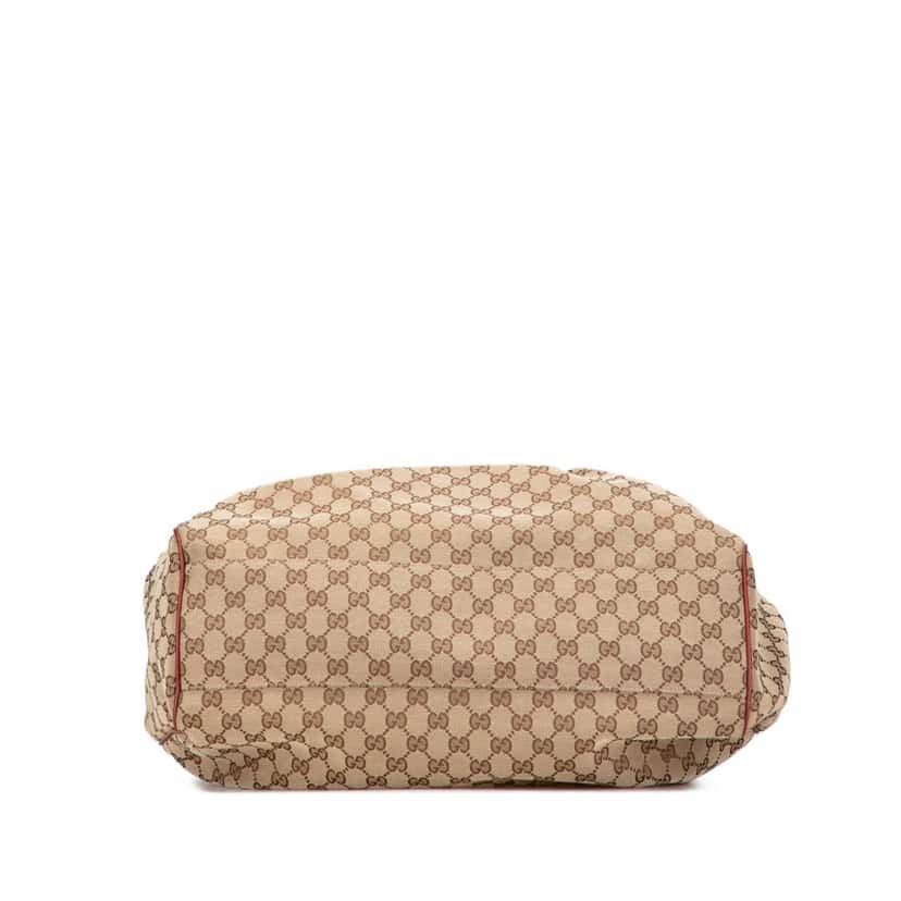 Gucci Large GG Canvas Sukey Tote Brown Canvas Good condition - Inside View