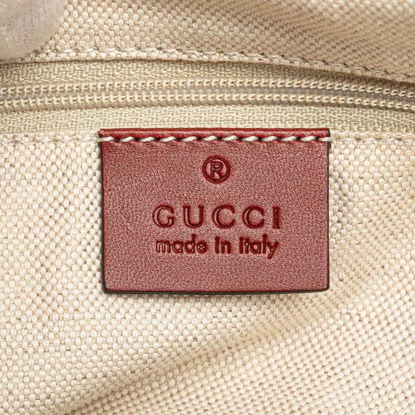 Gucci Large GG Canvas Sukey Tote Brown Canvas Good condition - Box View