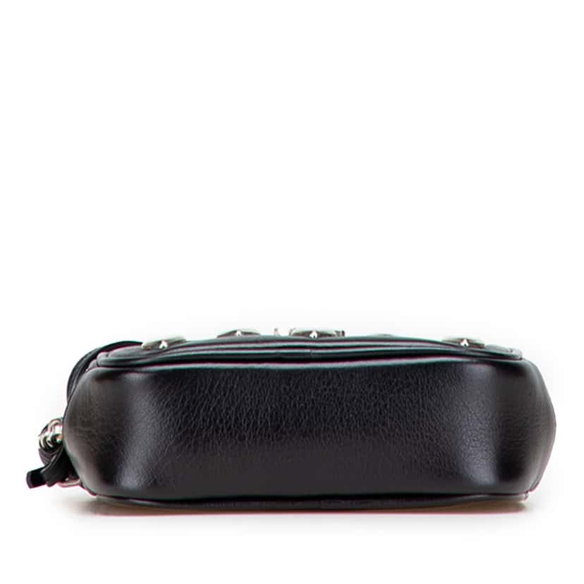Saint Laurent Studded Calfskin Monogram Heart Blogger Crossbody Black Leather Good condition - Inside View