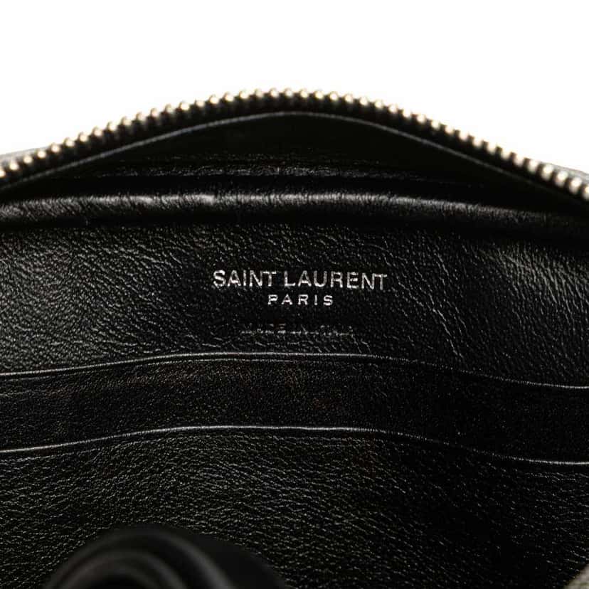 Saint Laurent Studded Calfskin Monogram Heart Blogger Crossbody Black Leather Good condition - Box View