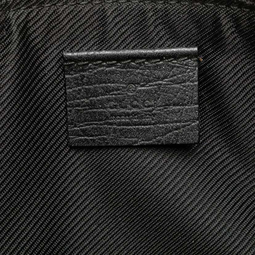 Gucci GG Canvas Boat Black Canvas Good condition - Box View