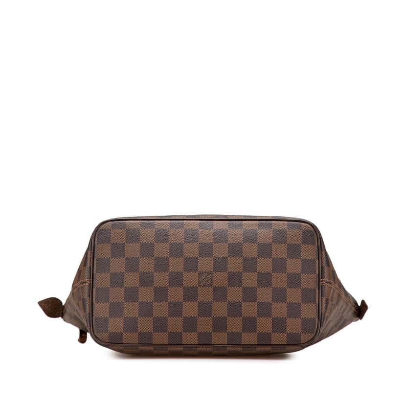 Louis Vuitton Damier Ebene Saleya PM Brown Canvas Good condition - Inside View