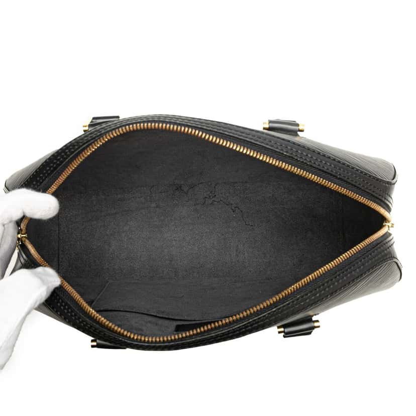 Louis Vuitton Epi Jasmine Black Leather Good condition - Model View