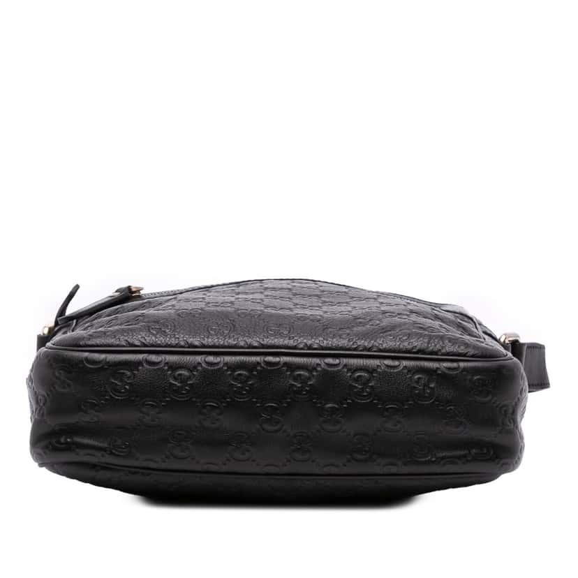 Gucci Guccissima Crossbody Black Leather Good condition - Inside View