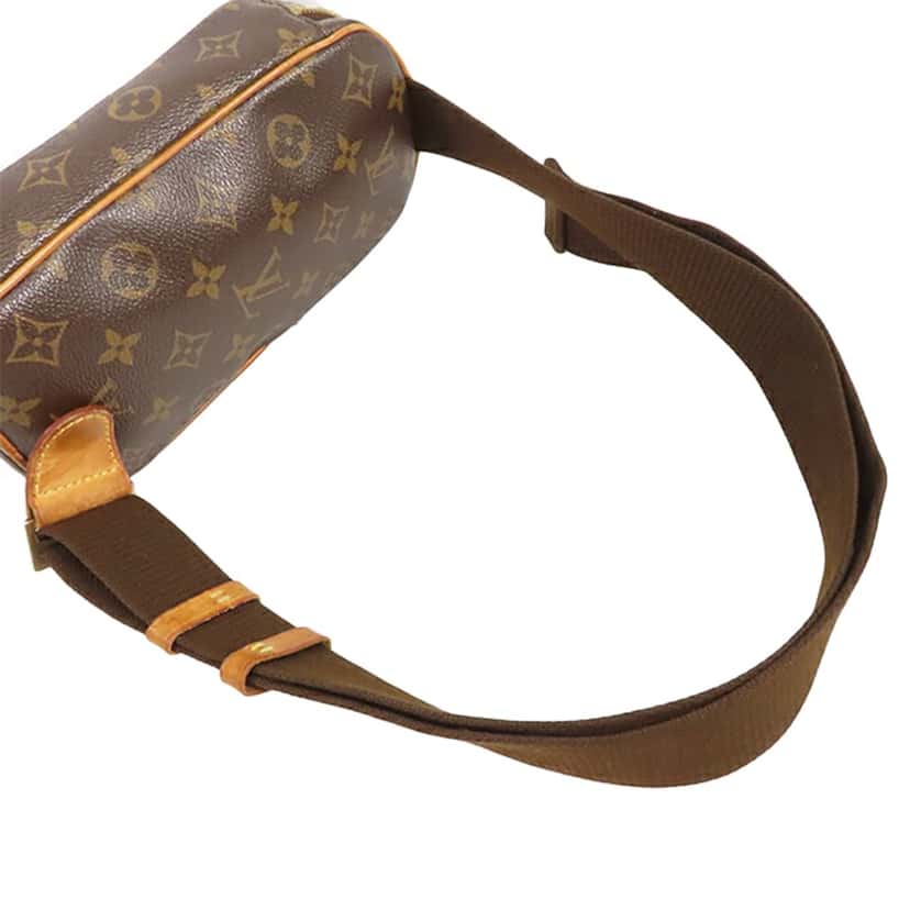 Louis Vuitton Monogram Pochette Gange Brown Canvas Good condition - Box View