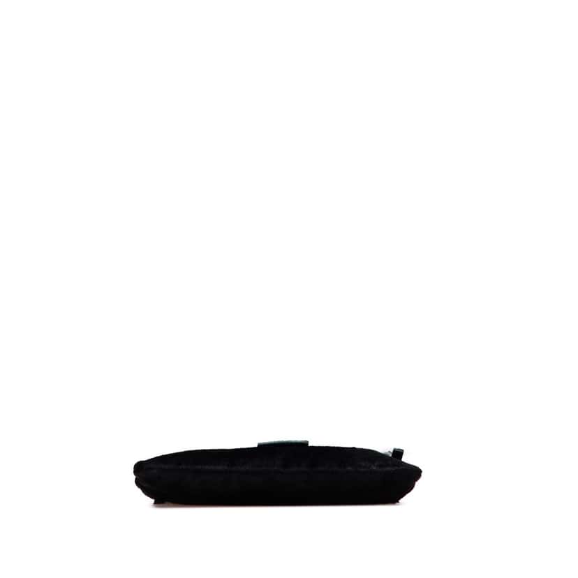 Fendi Pony Hair Shoulder Bag Black Good condition - Inside View