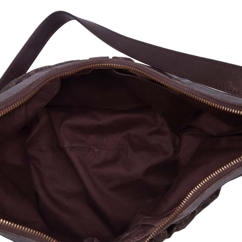 Louis Vuitton Monogram Mini Lin Rhapsody MM Brown Canvas Good condition - Model View