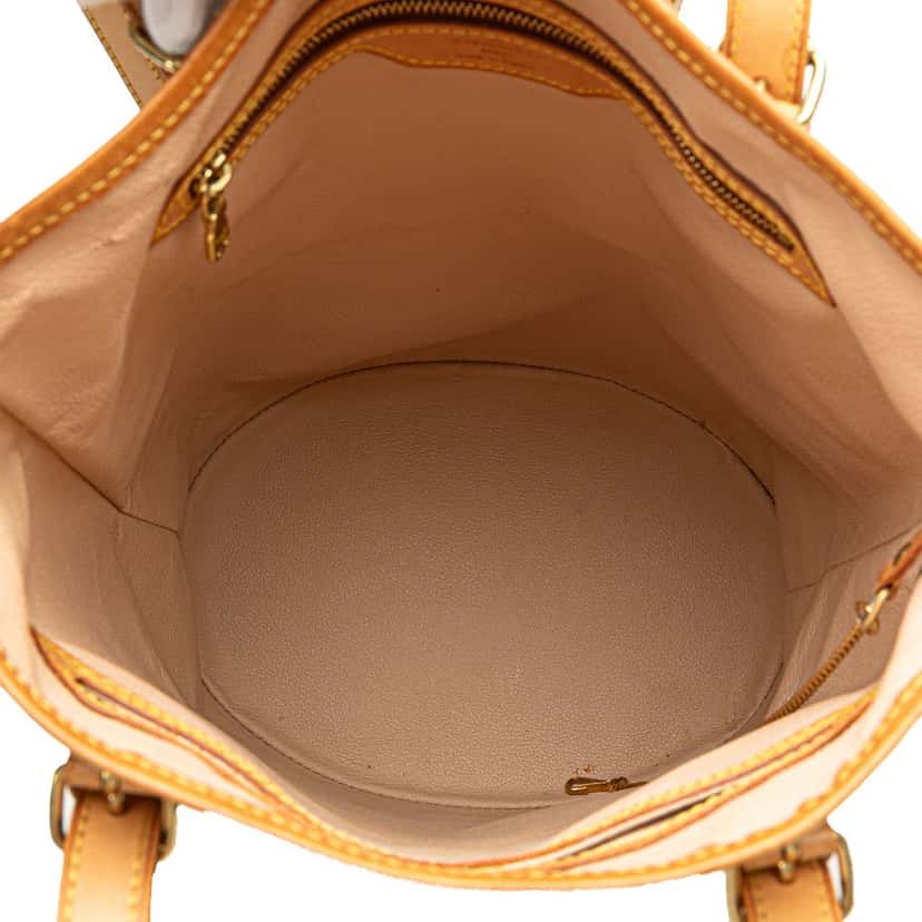Louis Vuitton Monogram Bucket GM Brown Canvas Fair condition - Model View
