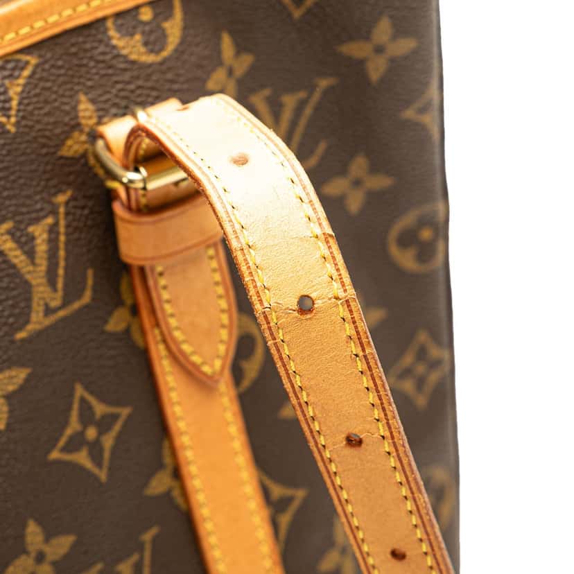 Louis Vuitton Monogram Bucket GM Brown Canvas Fair condition - Box View