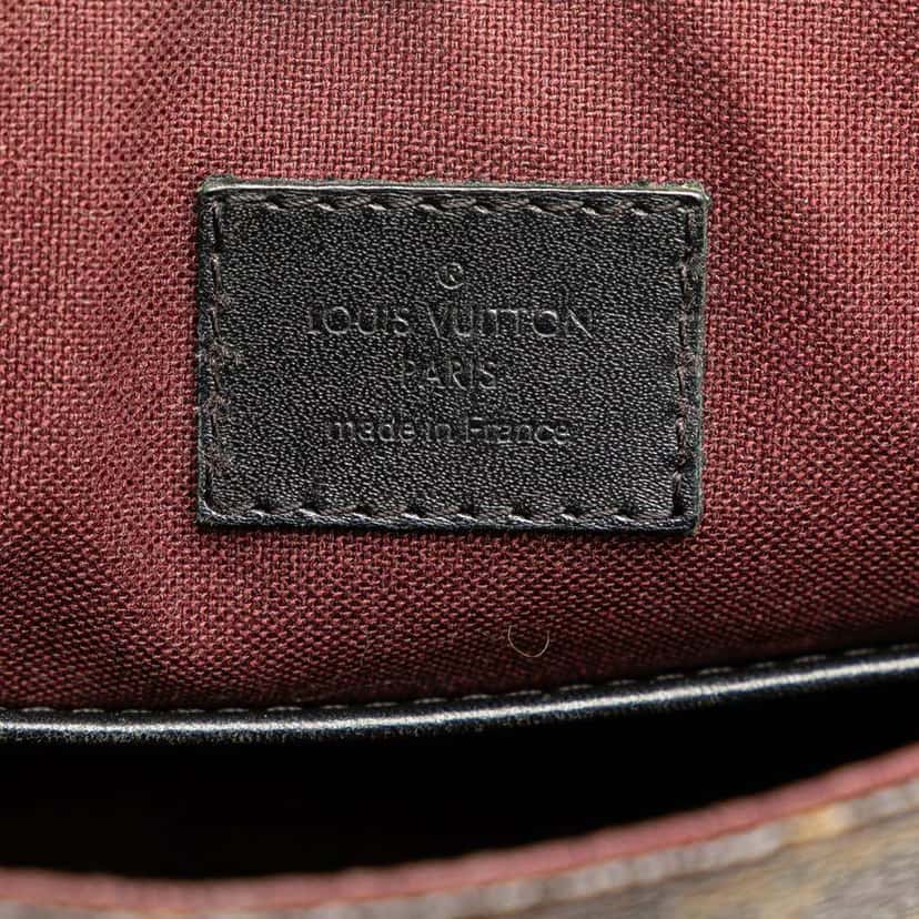 Louis Vuitton Monogram Macassar Bass PM Brown Canvas Good condition - Box View